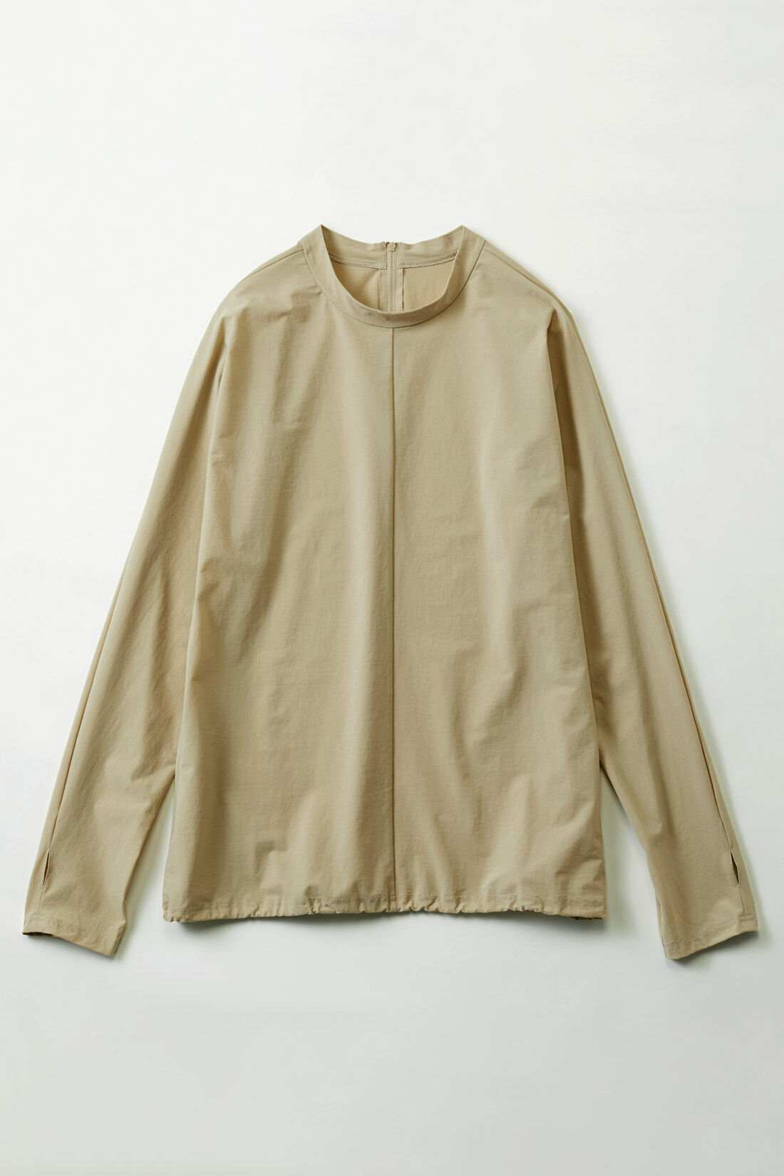 FELISSIMO Mama|Moredde　シルエットが変えられるUVカットラッシュガード〈ベージュ〉