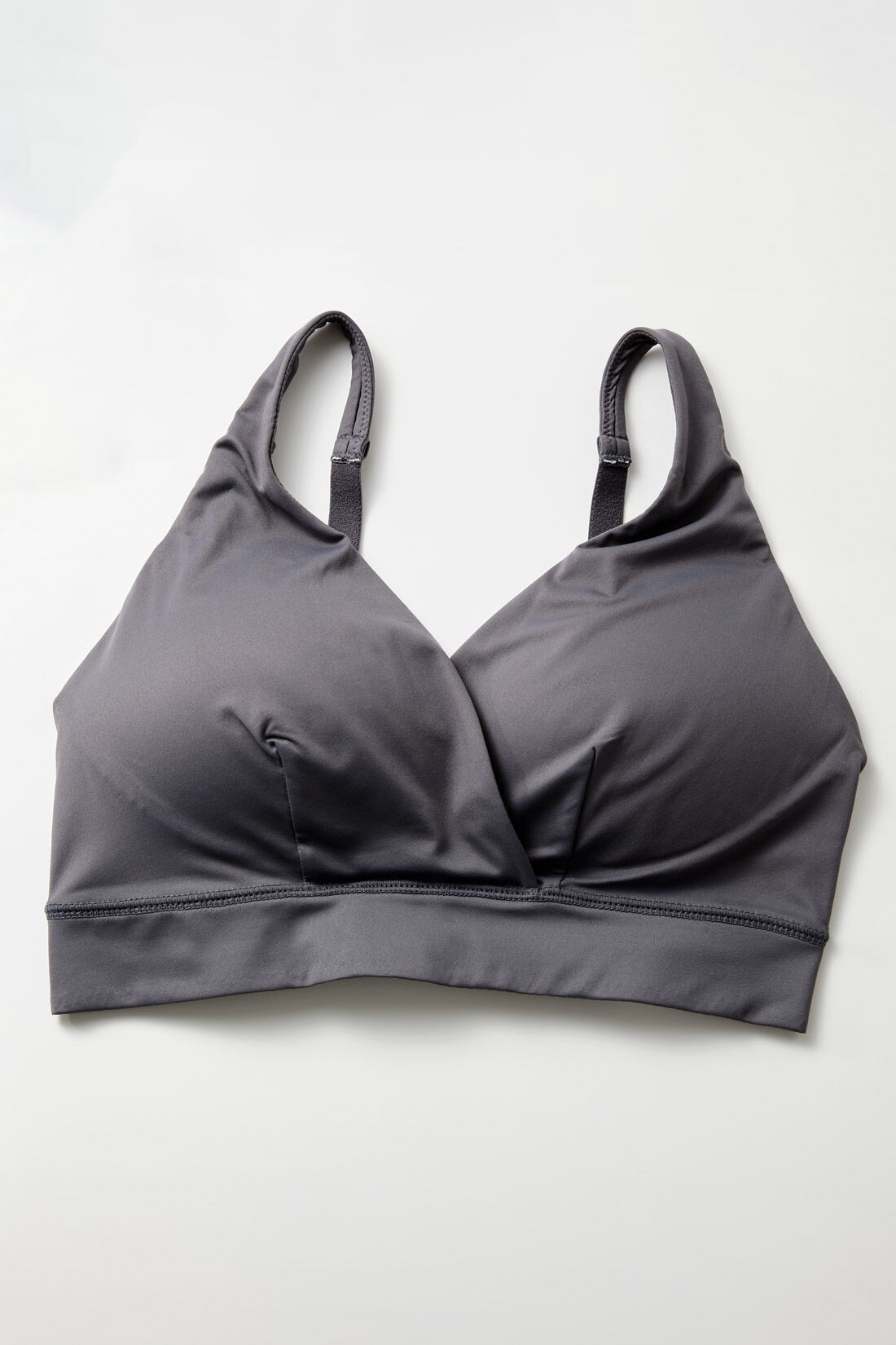 フェリシモMama|［Mama select］産前・産後使える　接触冷感授乳ブラジャー〈チャコール〉