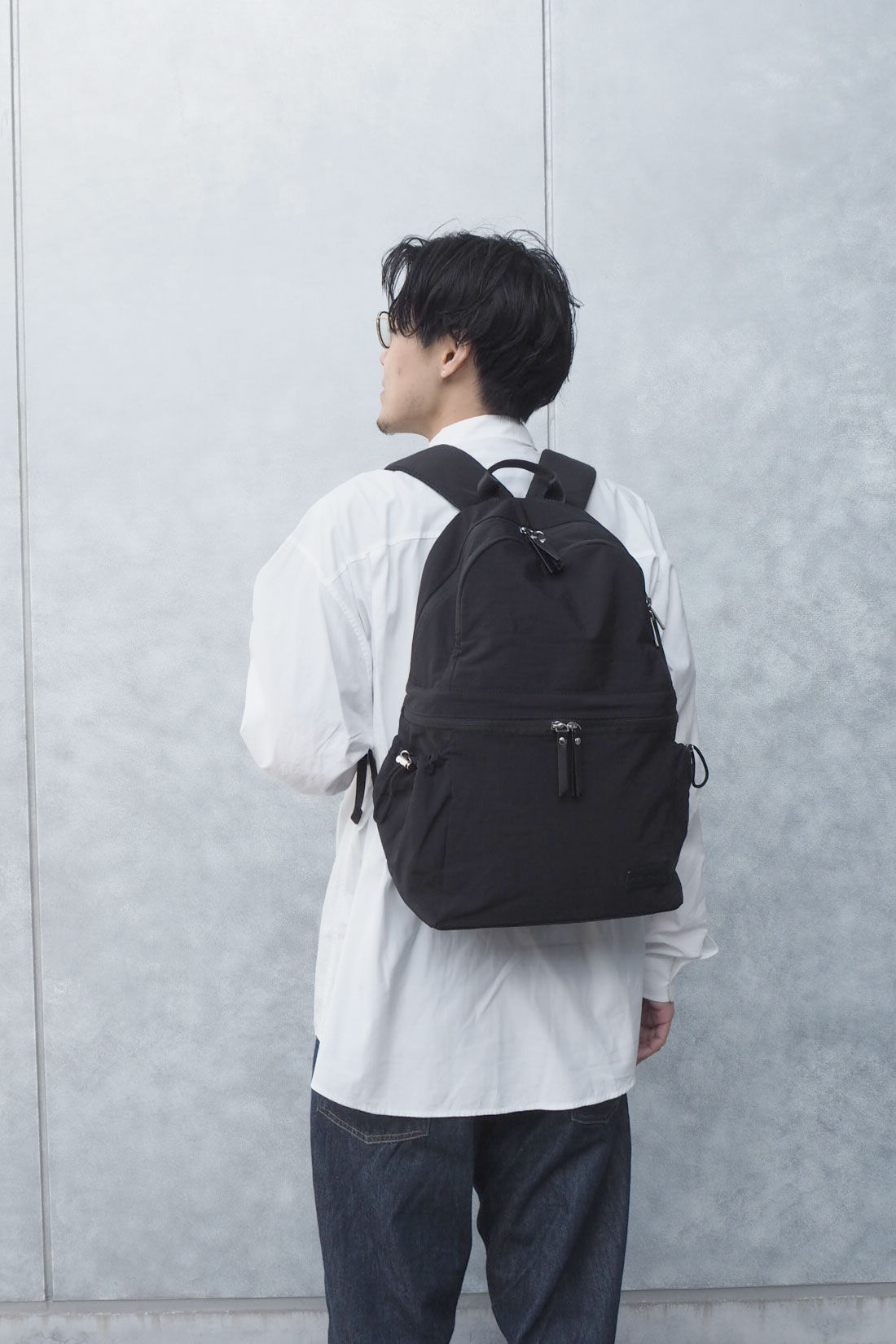 FELISSIMO Mama|Moredde　二層で荷物が分けられるのが便利なマザーズリュック〈ブラック〉