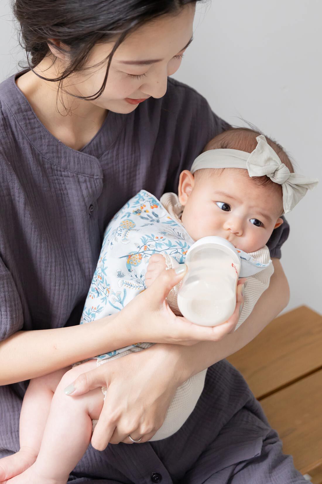 フェリシモMama|タムロアヤノ×Moredde　お口ふきにも使えるガーゼハンカチセット