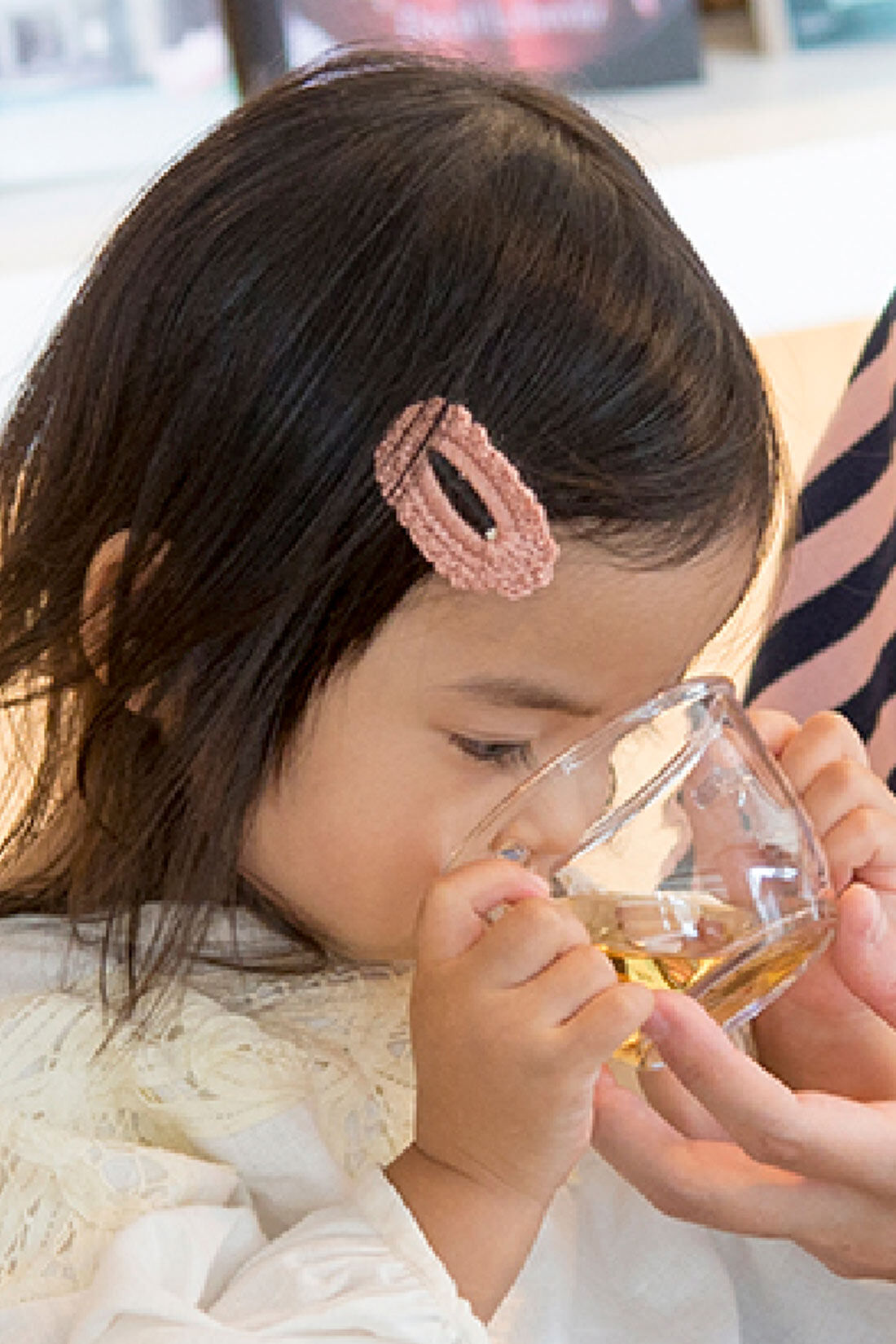 フェリシモMama|［Mama select］Richell　アスター おうちコップマグストロータイプ〈ライトブルー〉|フタを外してコップ飲みの練習ができます。