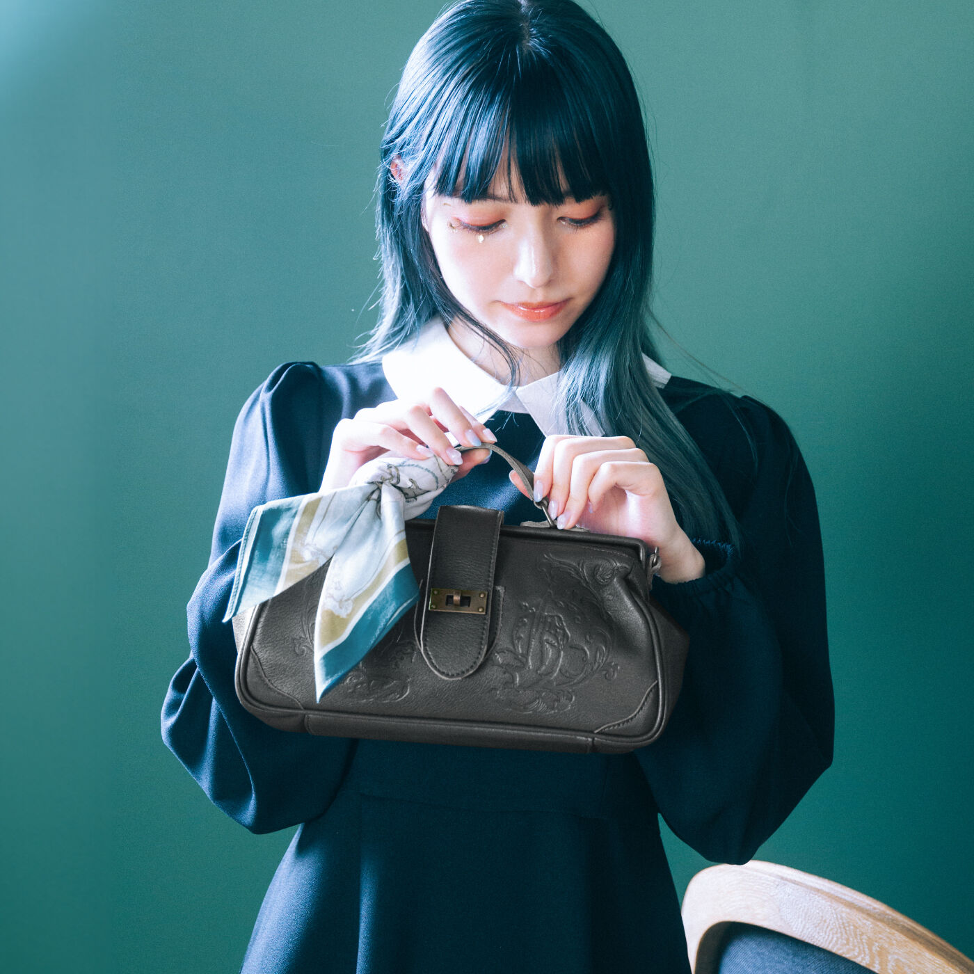 魔法部|魔法部×まくらくらま　秘密の魔法工房　スカーフ|同シリーズのダレスバッグにつけても。