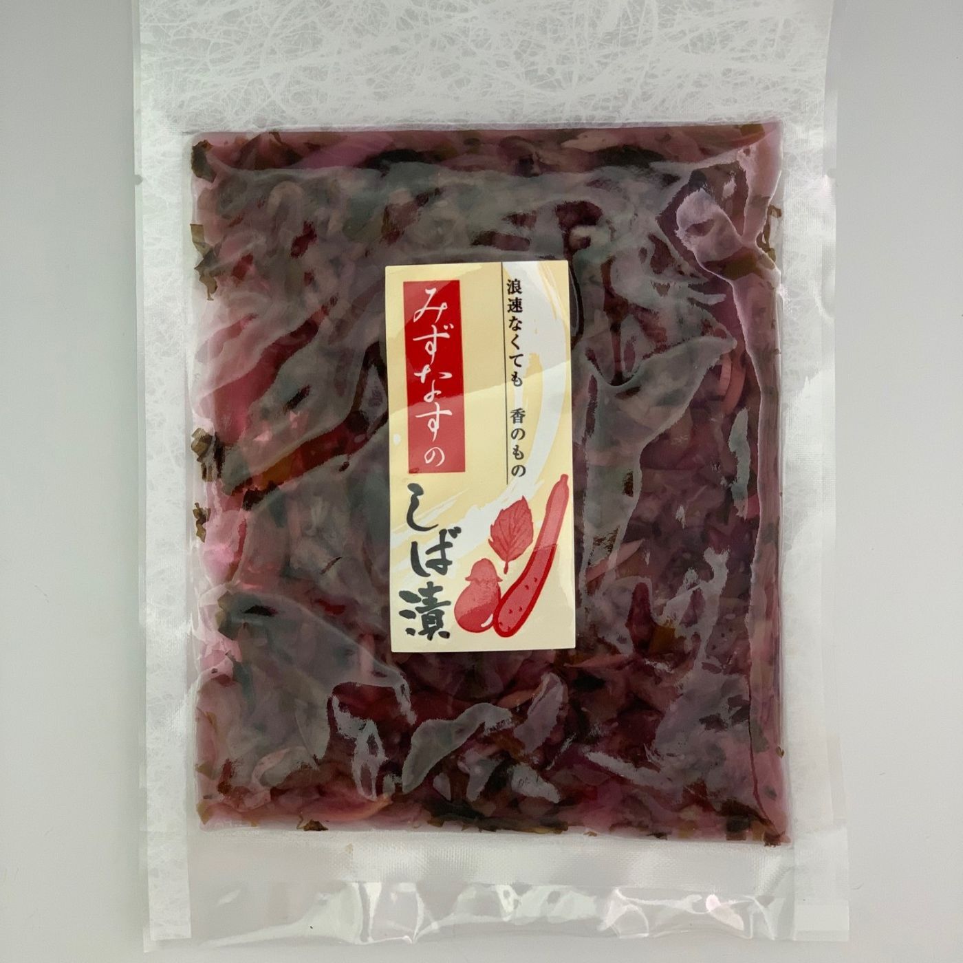Natucul Chou Club|泉州みずなすの原種「本水」セット|みずなすのしば漬：大阪・泉州地方の特産品である水なすと国産胡瓜、しそ、生姜を刻んでしば漬にしました。