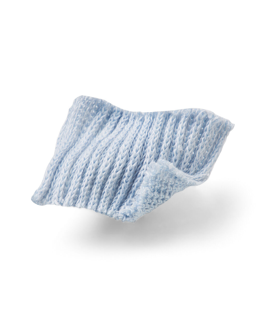 L'AMIPLUS［ラミプリュス］|ラミプリュス　丸編み機でゆったり編みたて　アロエの成分を練りこんだ　しっとりもちもち心地ネックカバーの会|太番手の無撚コットン糸でもっちりとしたほどよい厚み。