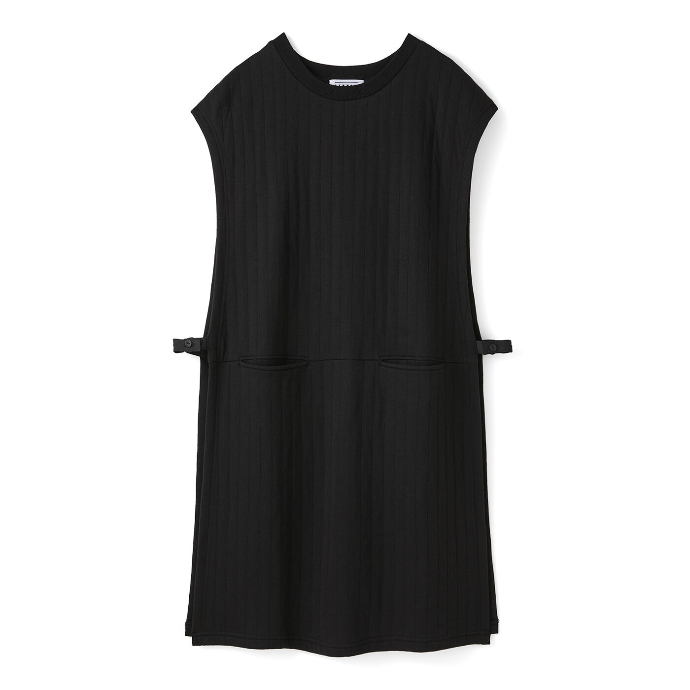 L'AMIPLUS|ラミプリュス すぽんと服の上からかぶるだけで家事スタート！ エプロンにもなるチュニックベストの会|〈ブラック〉
