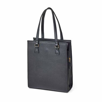 L'AMIPLUS | Ｌ＋お仕事から観劇まで縦型上品トート〈ＢＫ〉