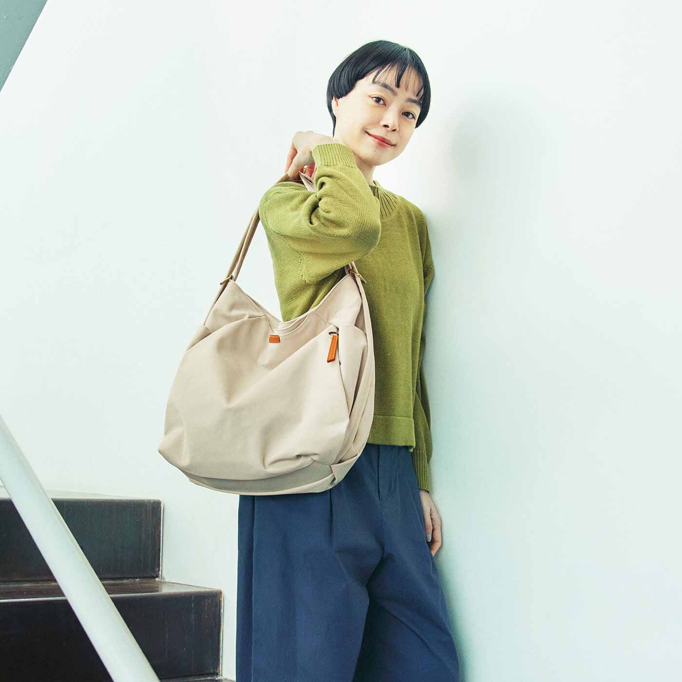 L'AMIPLUS|ラミプリュス 秒でリュックに変身！ 軽やかきれい見え 肩掛けバルーンバッグの会