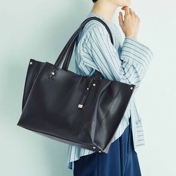 L'AMIPLUS | パソコン 洗練お仕事バッグ〈ブラック〉