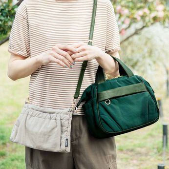 L'AMIPLUS | Ｌ＋ショルダー付け替えきれいめ撥水バッグセット