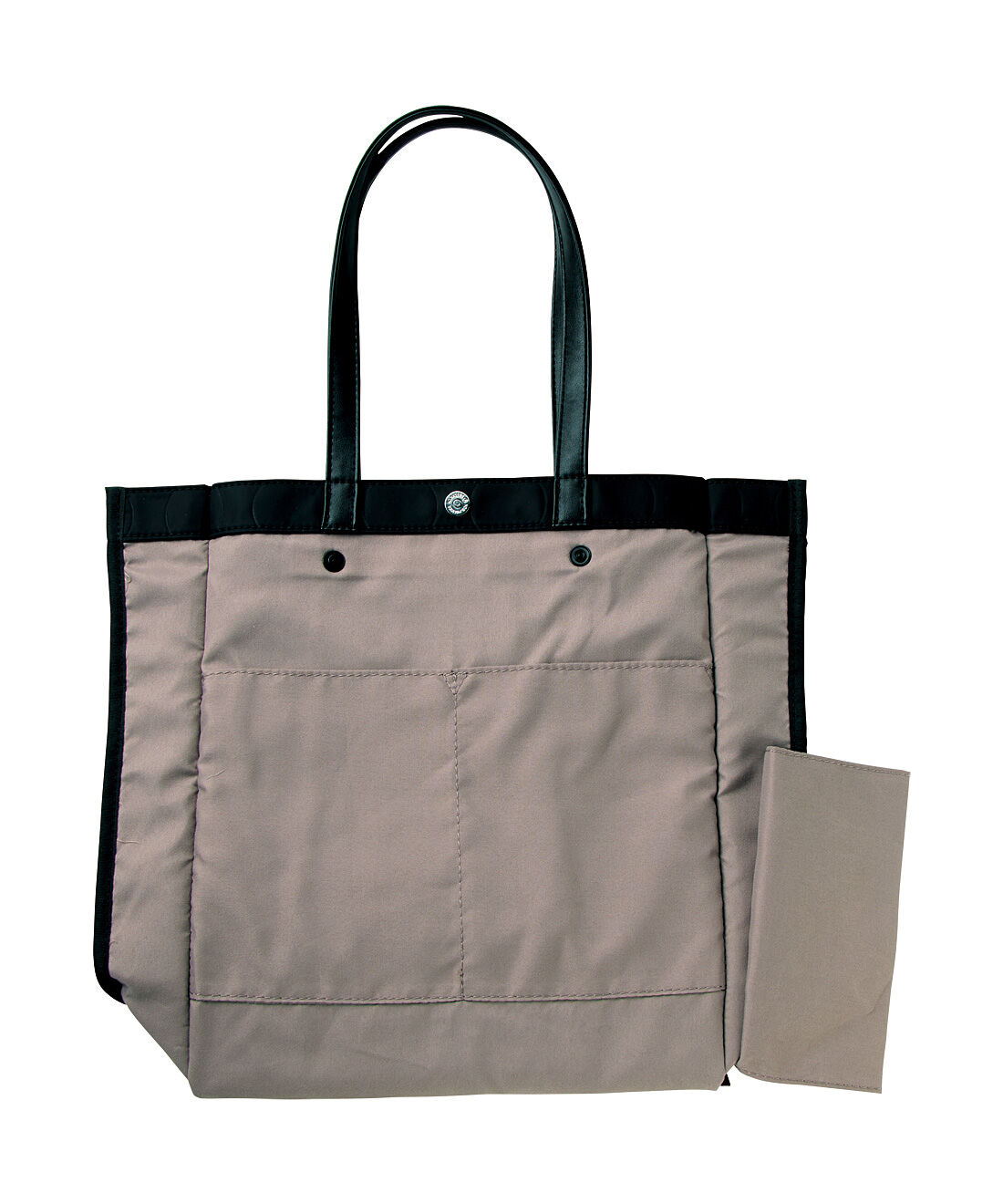 L'AMIPLUS|ラミプリュス　ハンモックホルダーで底だまり解消！　花粉が付きにくい　Ａ４上品トートバッグの会|〈シックブラック〉INSIDE