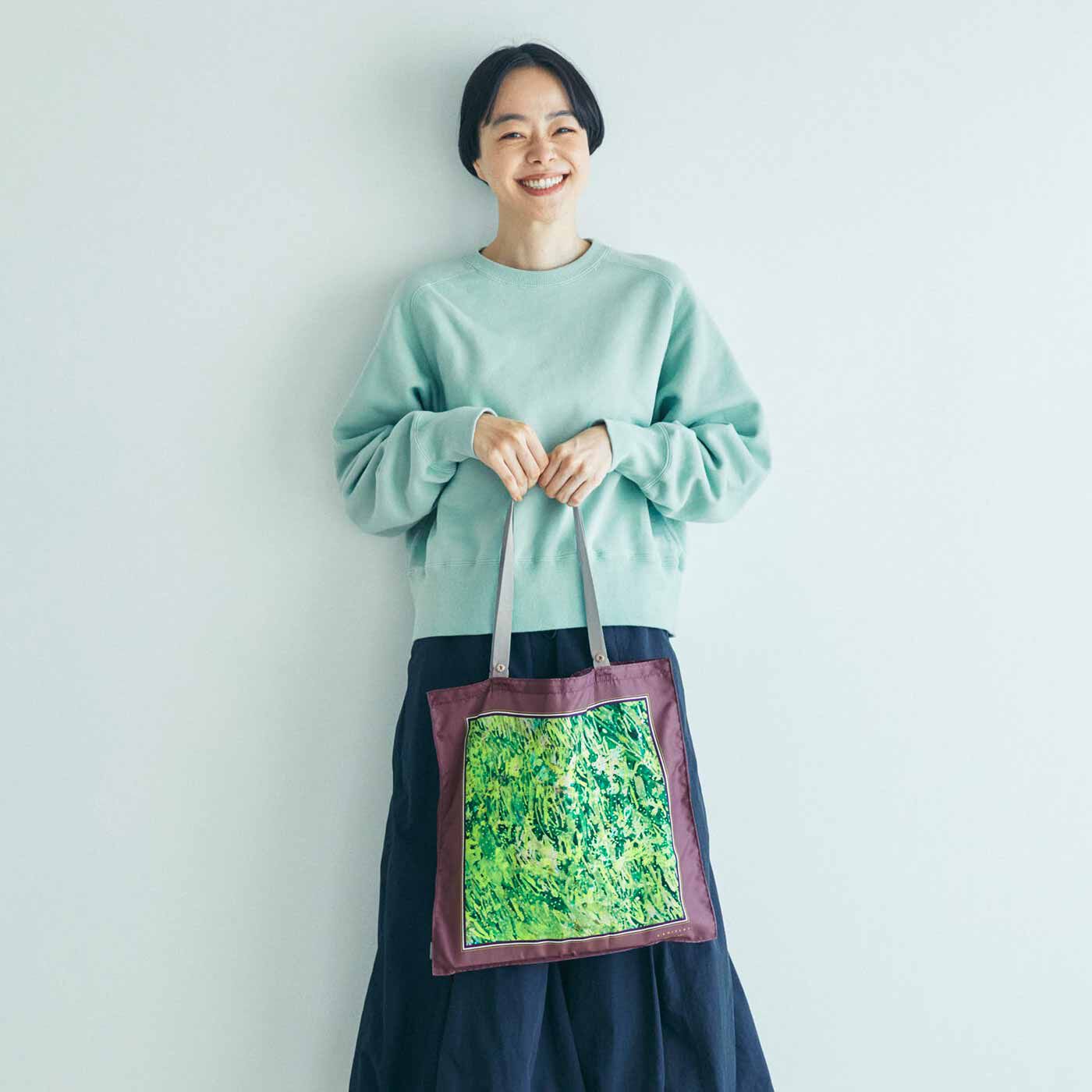 L'AMIPLUS|ラミプリュス×ユニカラート 急な買い物も安心 結んでお出かけ スカーフエコバッグの会