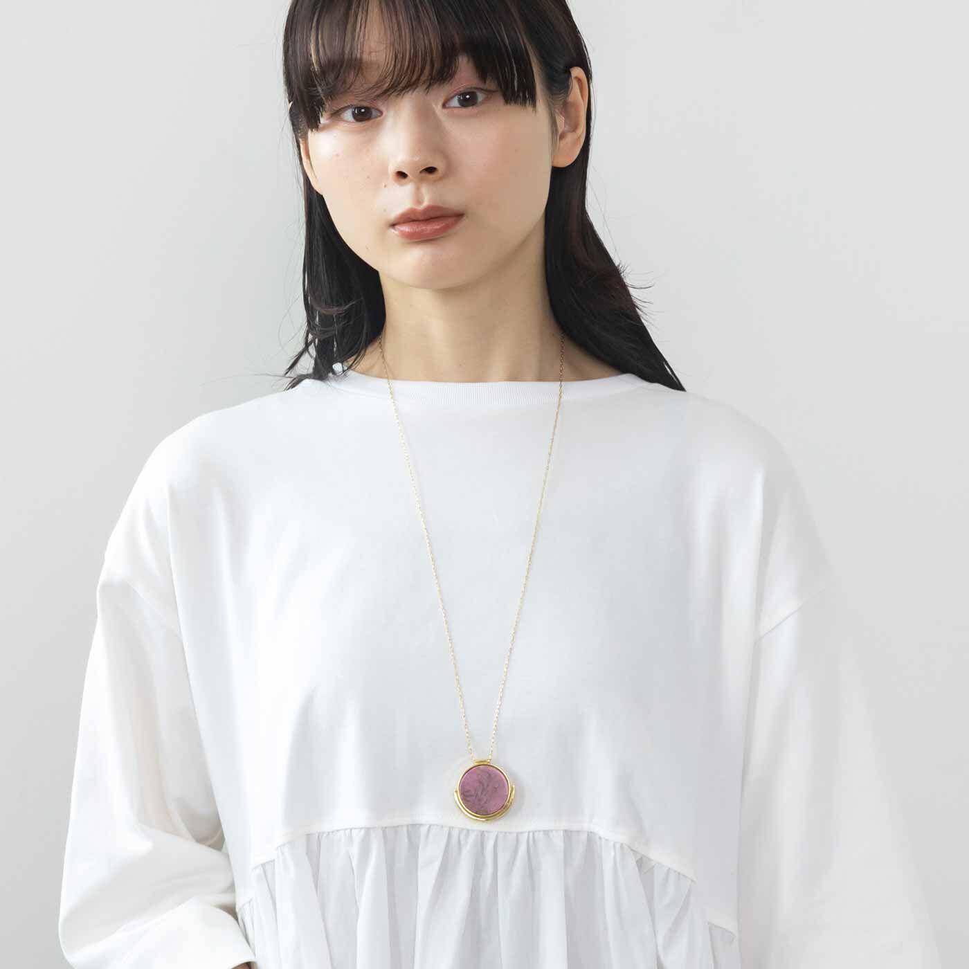 L'AMIPLUS|ラミプリュス 天然石のような風合いで軽やか 胸もと彩るルーペネックレスの会