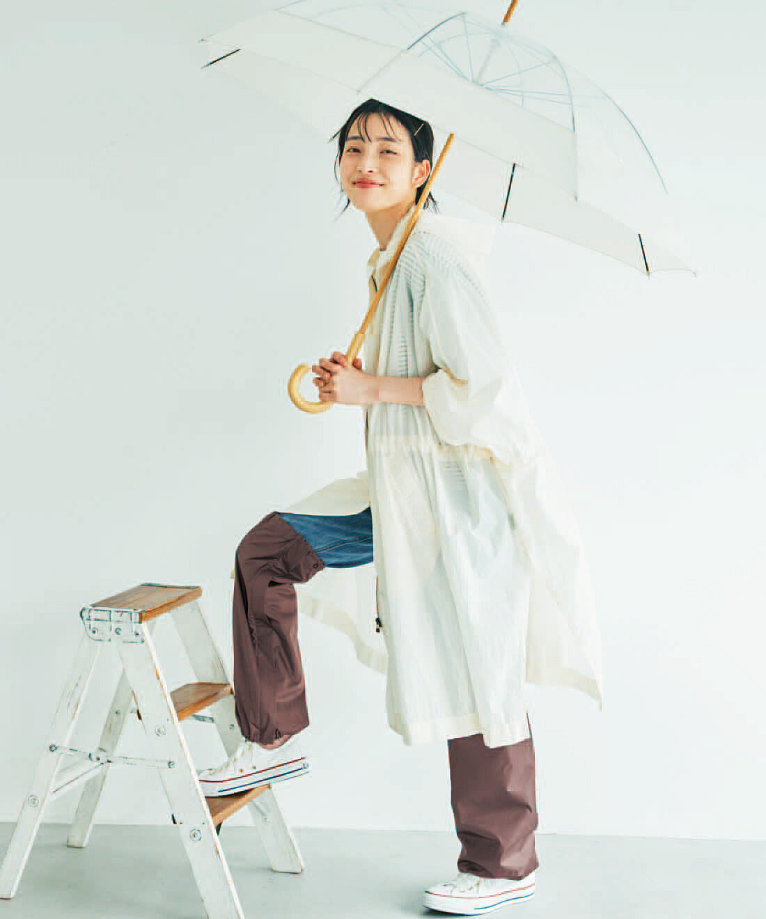 L'AMIPLUS|【8月分以降お届け】ラミプリュス　雨の日のすそぬれストレス軽減　靴を履いたまま着脱可能がうれしい　撥（はっ）水レッグカバーの会