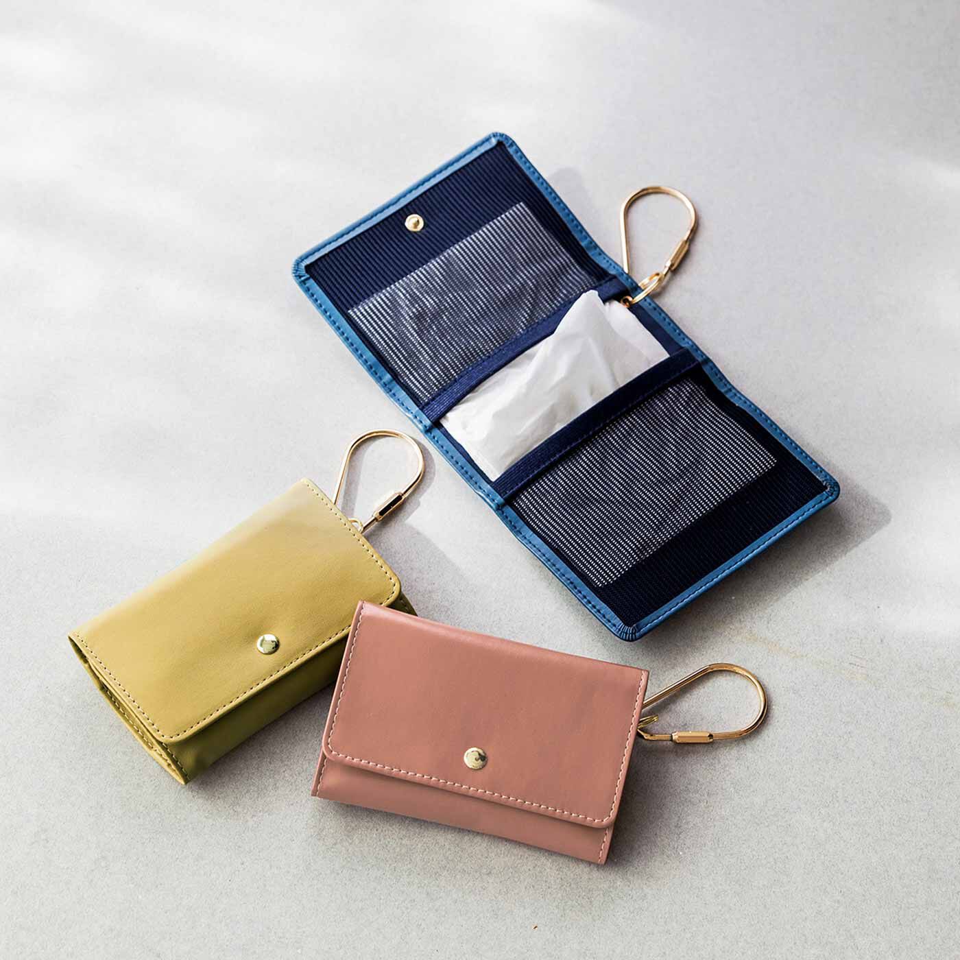 L'AMIPLUS|ラミプリュス 3分の1サイズでコンパクトに持ち歩き すぐにアクセス ボックスティッシュポーチの会