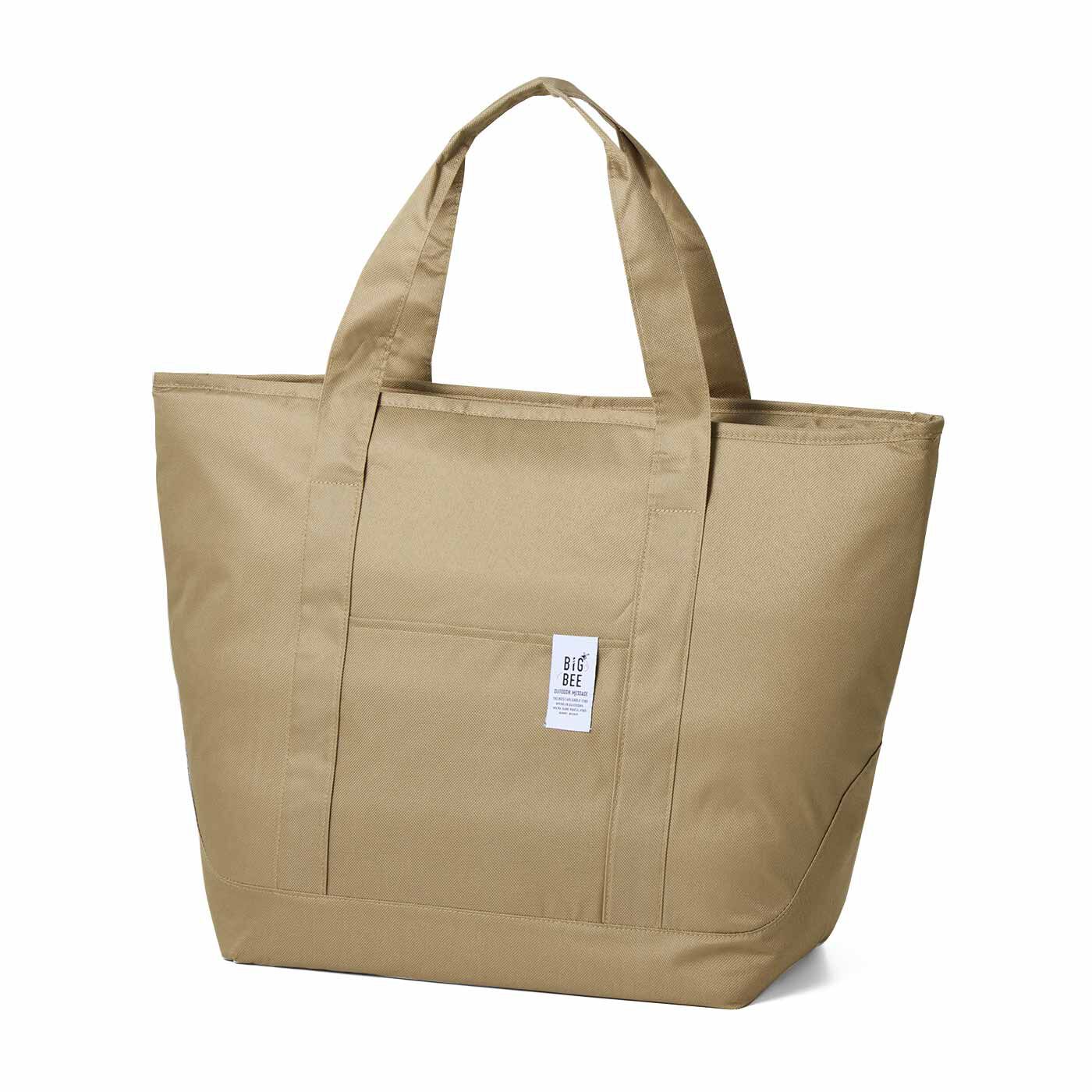 L'AMIPLUS［ラミプリュス］|ラミプリュス 買い出しやレジャーで大活躍 大容量がうれしい保冷トートバッグの会|〈サンドベージュ〉