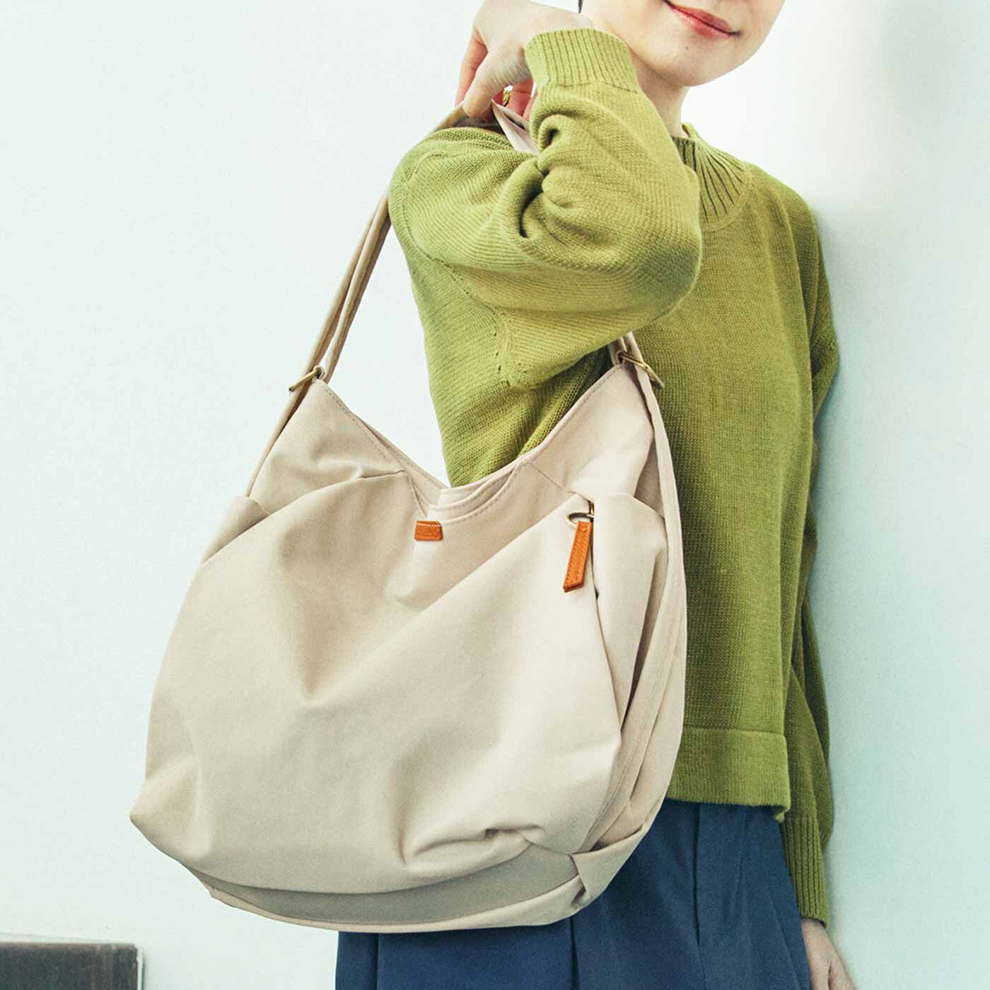 L'AMIPLUS|ラミプリュス 秒でリュックに変身！ 軽やかきれい見え 肩掛けバルーンバッグの会