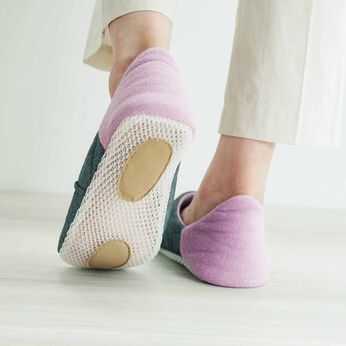 L'AMIPLUS | Ｌ＋メッシュのお風呂上がり　ルームシューズ