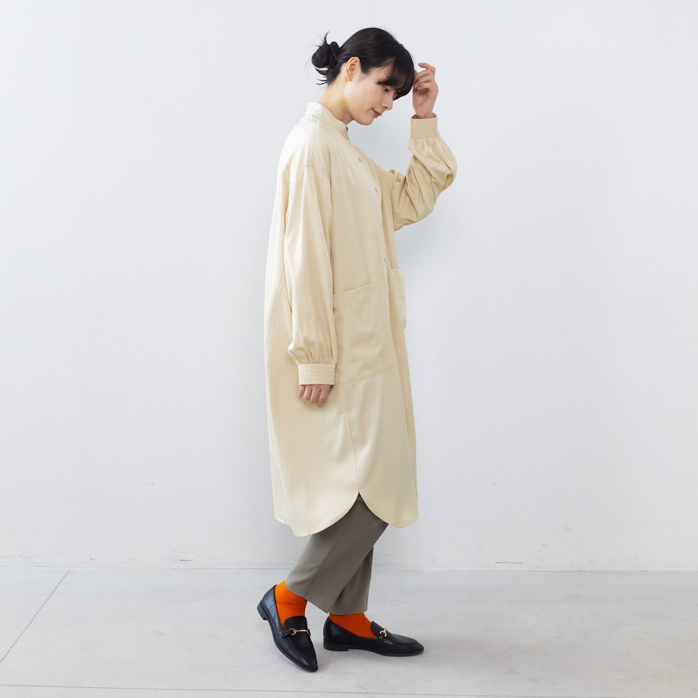 L'AMIPLUS|ラミプリュス UV＆撥水（はっすい）加工がうれしい！ ポイッシュポケットが便利なはおりシャツワンピースの会