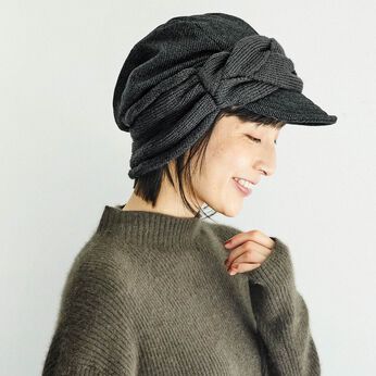 L'AMIPLUS | 耳をカバーできるぬくぬくキャスケット