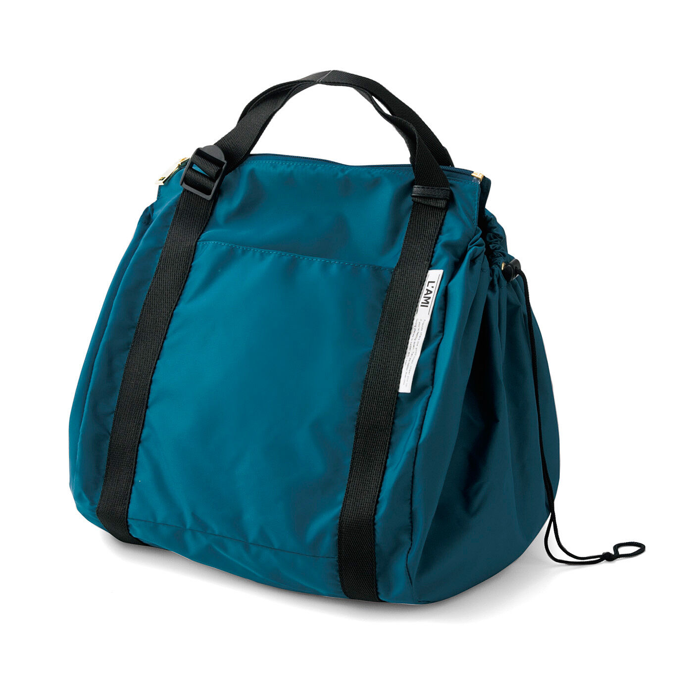 L'AMIPLUS|ラミプリュス　大量買いもらくらく！　レジカゴリュック〈ベーシックカラー〉の会|〈 ピーコックグリーン 〉●毎月1回、3種類の中から、1種類ずつお届けします。（全種類届くと、以降はストップします）