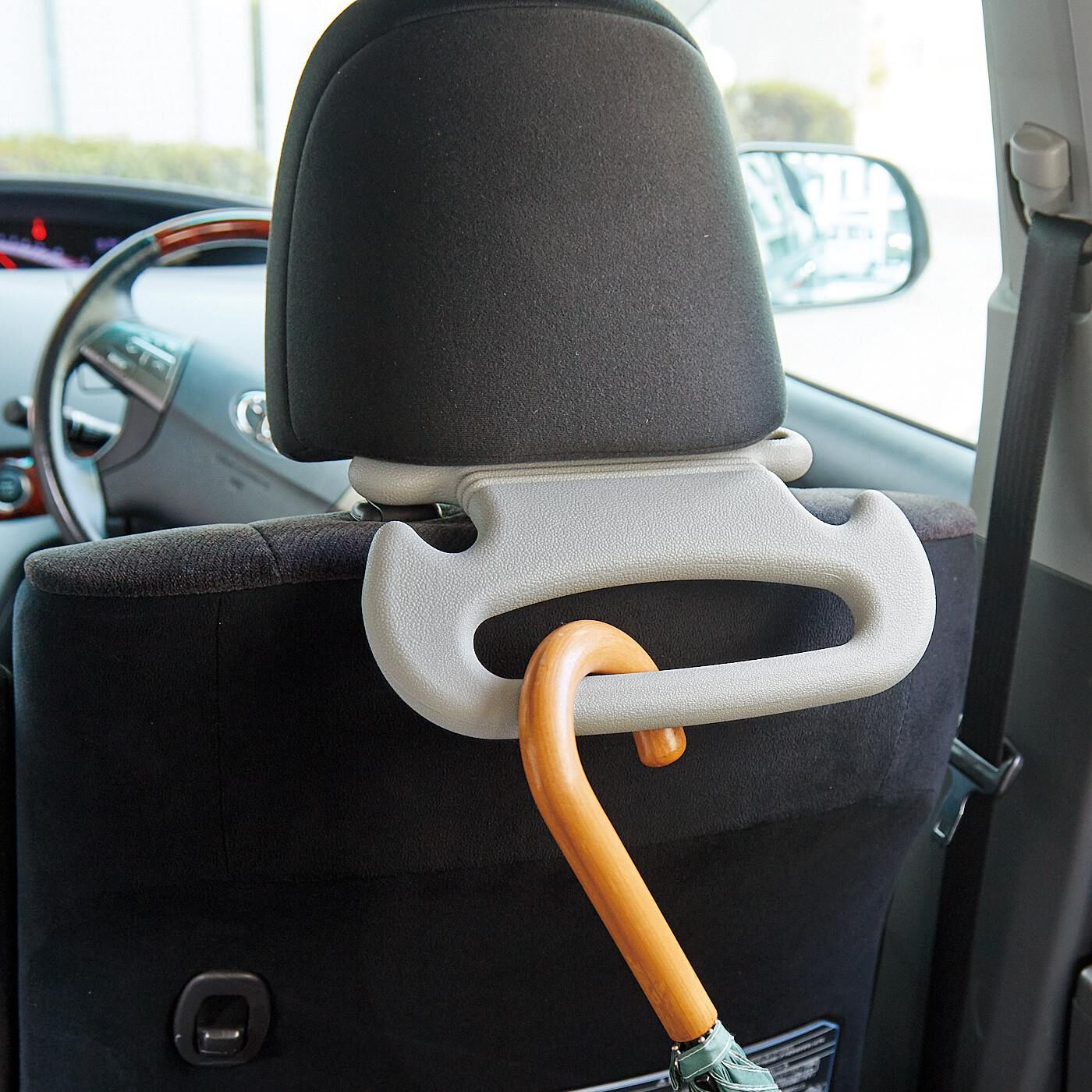 L'AMIPLUS|ラミプリュス　車の乗り降りらくらく あんしん持ち手|傘を引っ掛けても。
