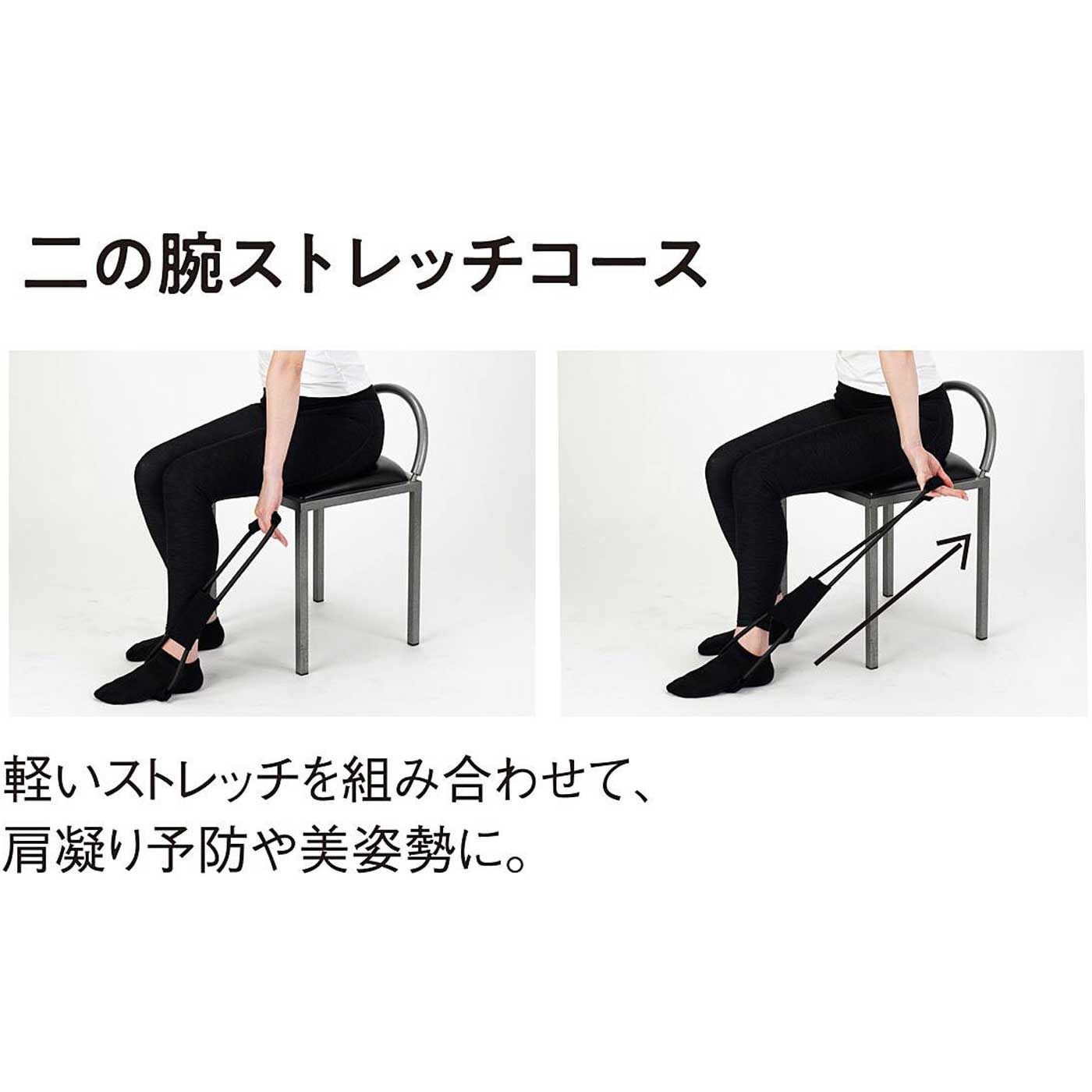 L'AMIPLUS|ラミプリュス　肩甲骨を寄せて胸張り姿勢をキープ 背筋すっきりチューブ