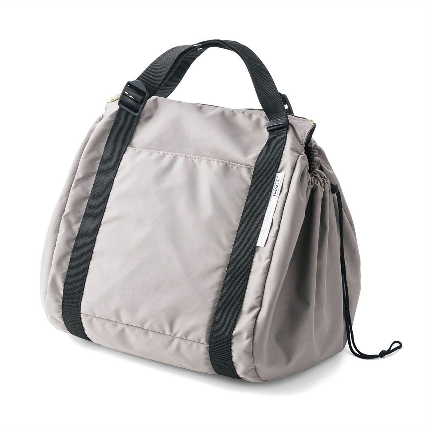 L'AMIPLUS|ラミプリュス　大量買いもらくらく！　レジカゴリュック〈ベーシックカラー〉の会|〈グレー〉●毎月1回、3種類の中から、1種類ずつお届けします。（全種類届くと、以降はストップします）