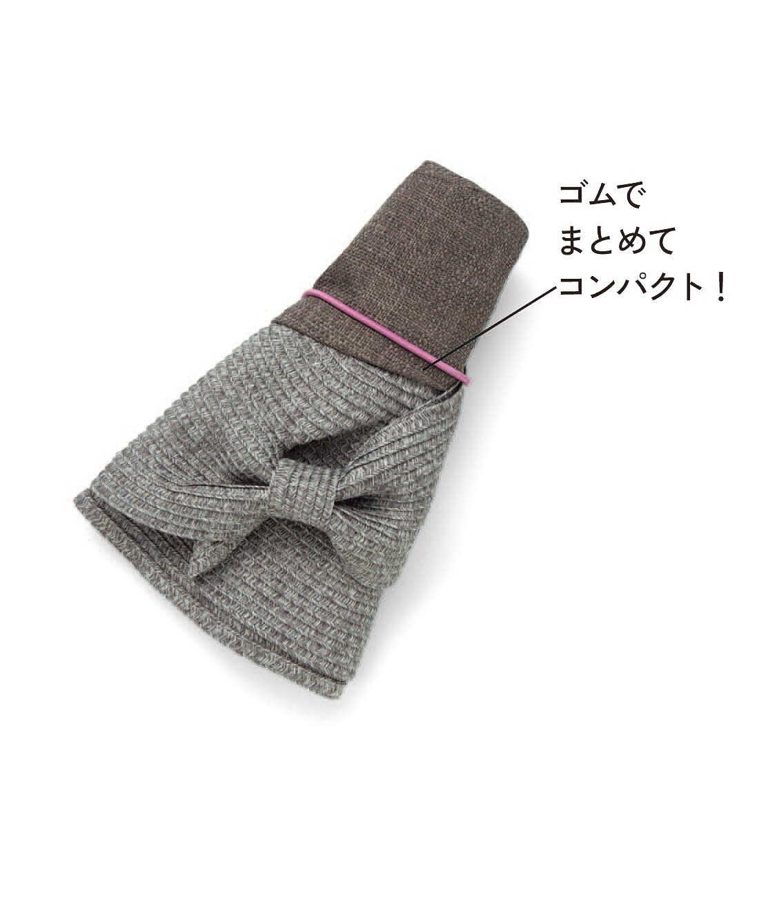 L'AMIPLUS|【8月分以降お届け】ラミプリュス　日差しによって前後を使い分けできる　麻風生地とブレードの切り替えＵＶハットの会