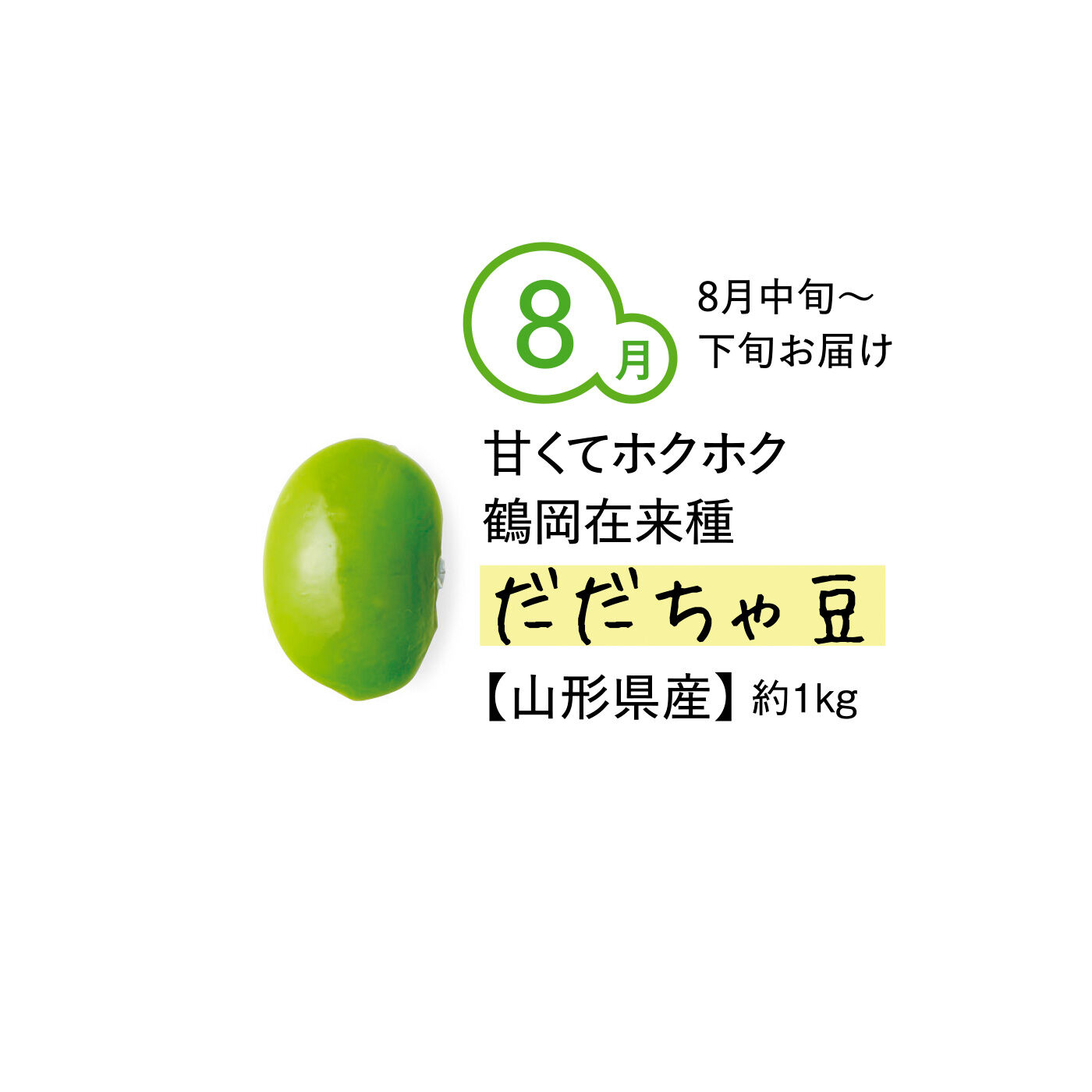純農の特急便|【締め切り6月9日】純農 ビールの時間がもっとしあわせになる！ 季節のごちそう枝豆 たっぷり1kg（5ヵ月コース）|地元農家の手によって古くから大切に栽培されてきた在来種の枝豆。粒は小さめ。2粒のサヤが多く、旨みが凝縮されています。ゆでると甘い香りが立ち上がり、食べると濃厚な味わいが広がります。