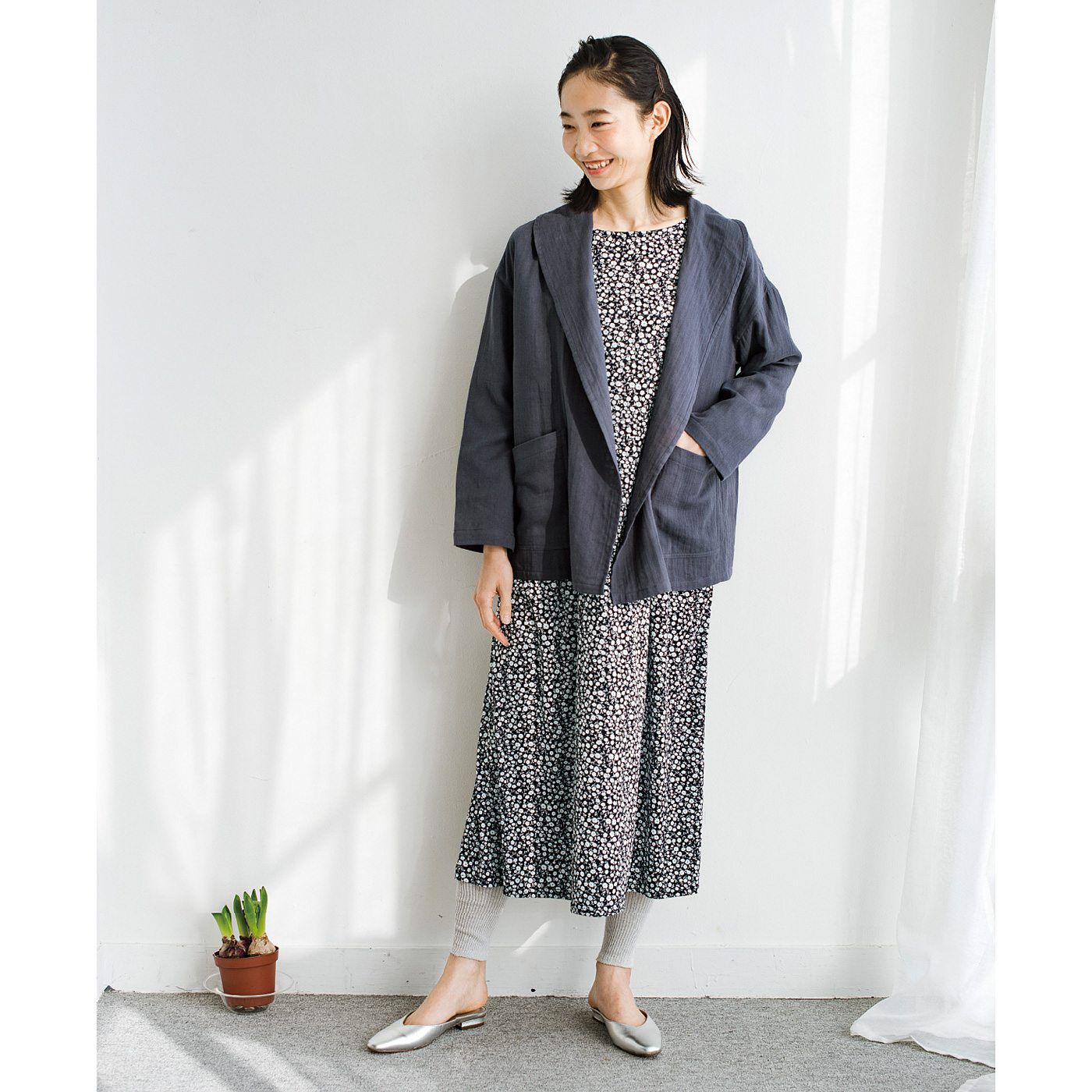 frauglatt［フラウグラット］|フラウグラット　身軽にお出かけ♪ 上品な小花柄のカットソーワンピースの会