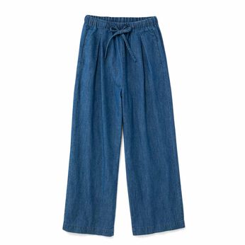 frauglatt | 綿100％の大人のゆる軽デニムパンツ