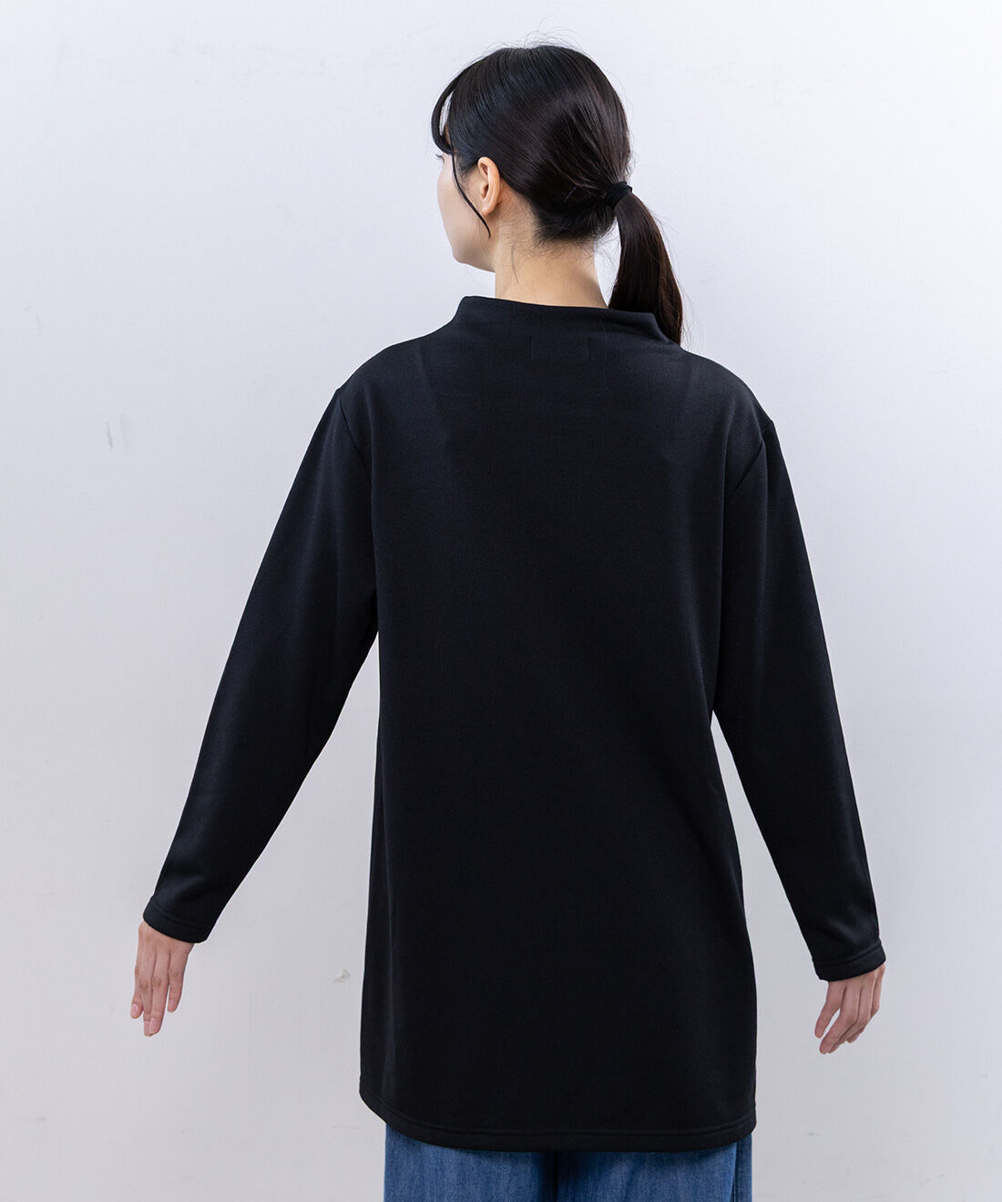 frauglatt|フラウグラット すっきり着やせ♪ 大人チェック柄プリントの主役級チュニックの会|BACK