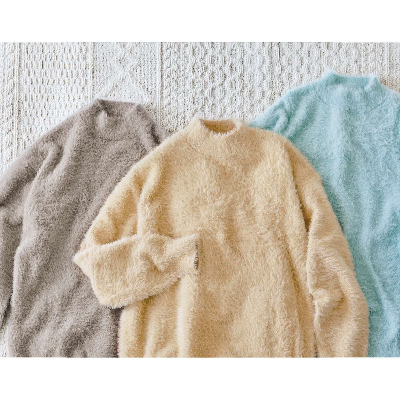 frauglatt|フラウグラット　首もとを包みこんでしあわせ♪　もちふわシャギーのニットトップスの会