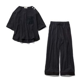 frauglatt | 大人の女史会×frauglattセットアップ〈ブラック〉