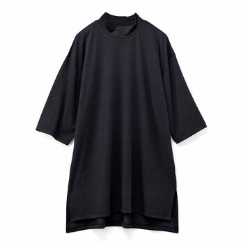 frauglatt | ハイネックカットソーチュニック