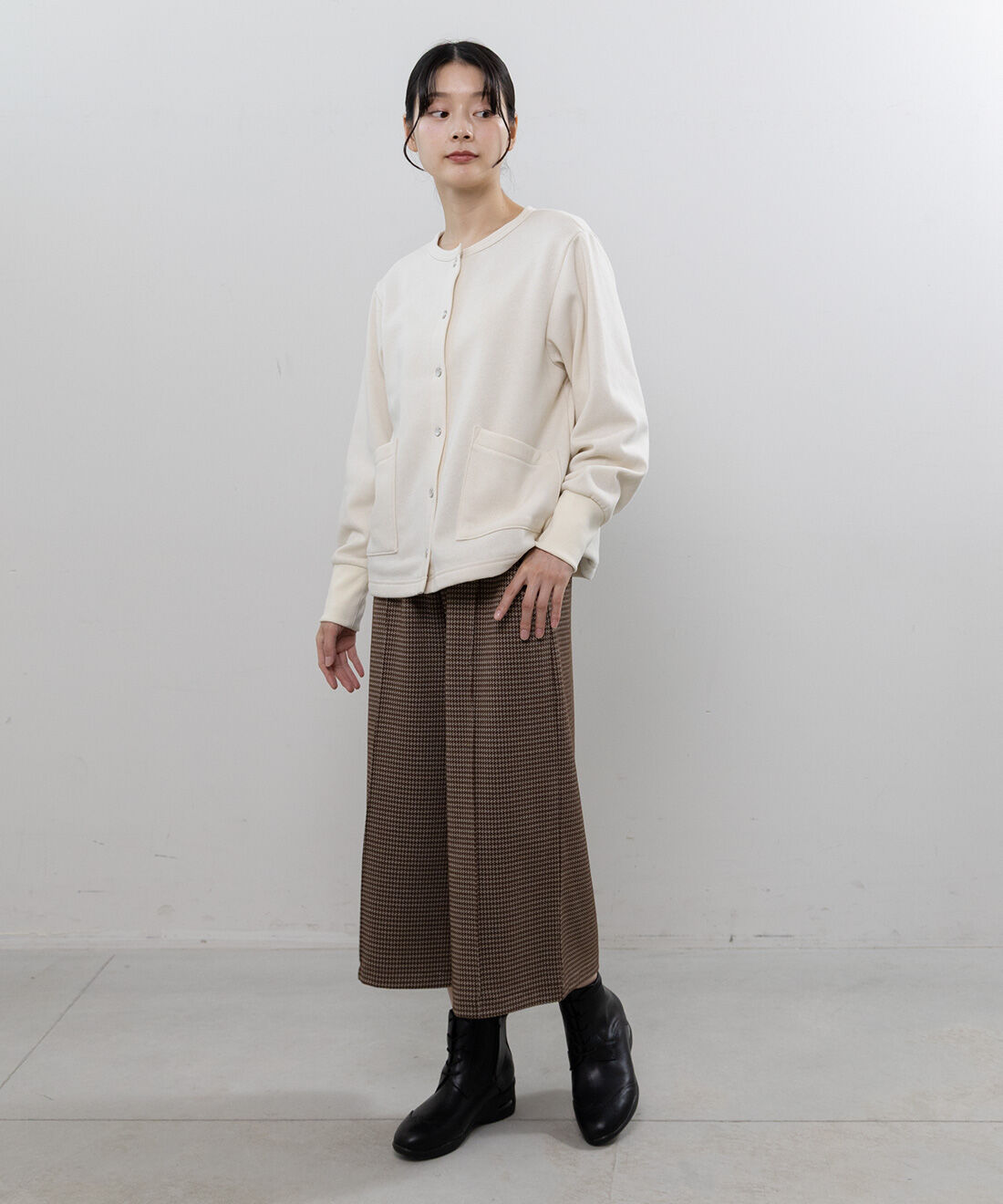 frauglatt［フラウグラット］|フラウグラット きれいめカットジャカード素材のすっきり見えクロップドパンツの会