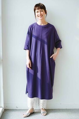 frauglatt | Tシャツロングワンピース〈汗じみ対策〉