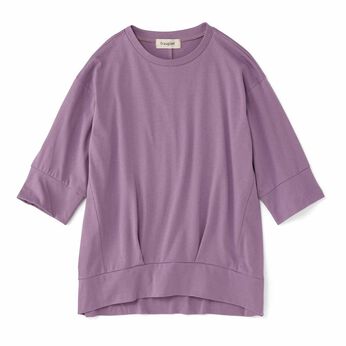 frauglatt | すっきりシルエットのロングトップス〈汗じみ対策〉