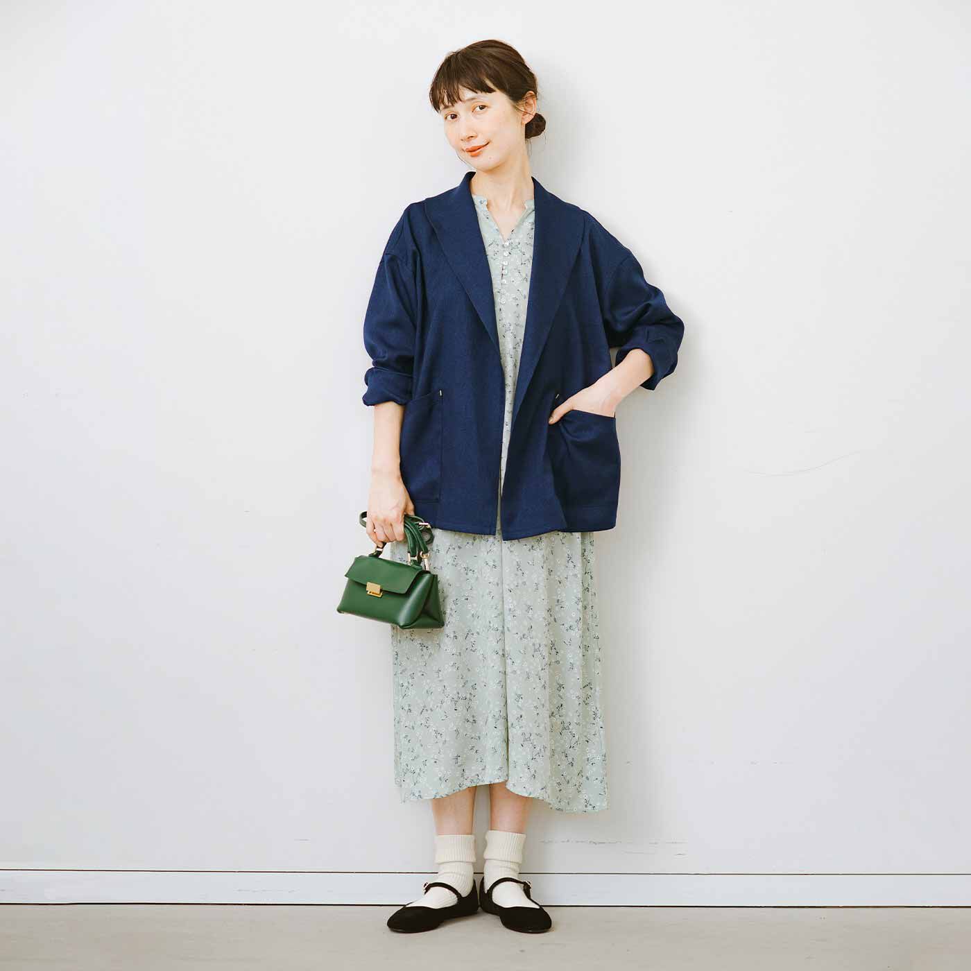 frauglatt|フラウグラット　ロングシーズン活躍♪ しなやか素材で仕立てた ジャケット風カーディガンの会|重ねても軽い♪