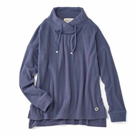 frauglatt | 伸びやかふんわりパーカー風トップス