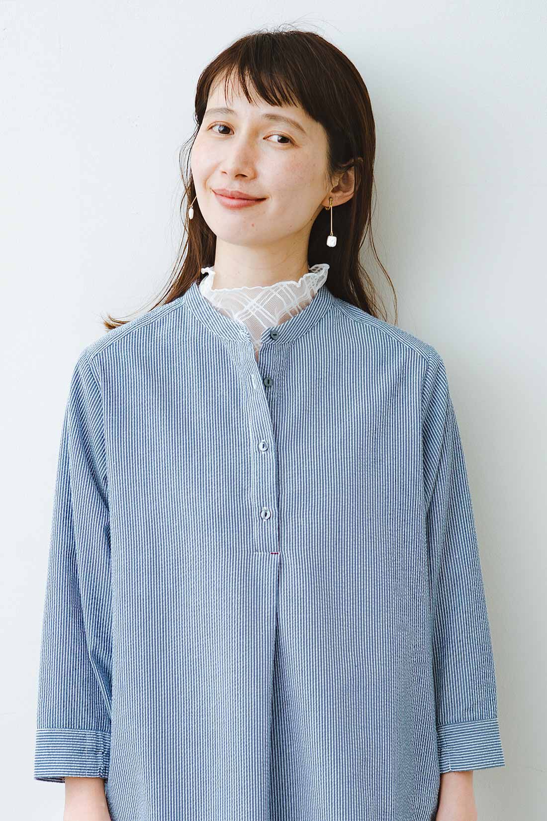 frauglatt|フラウグラット　首もと華やか♪ 着脱らくちんなやわらかチュール付け衿の会