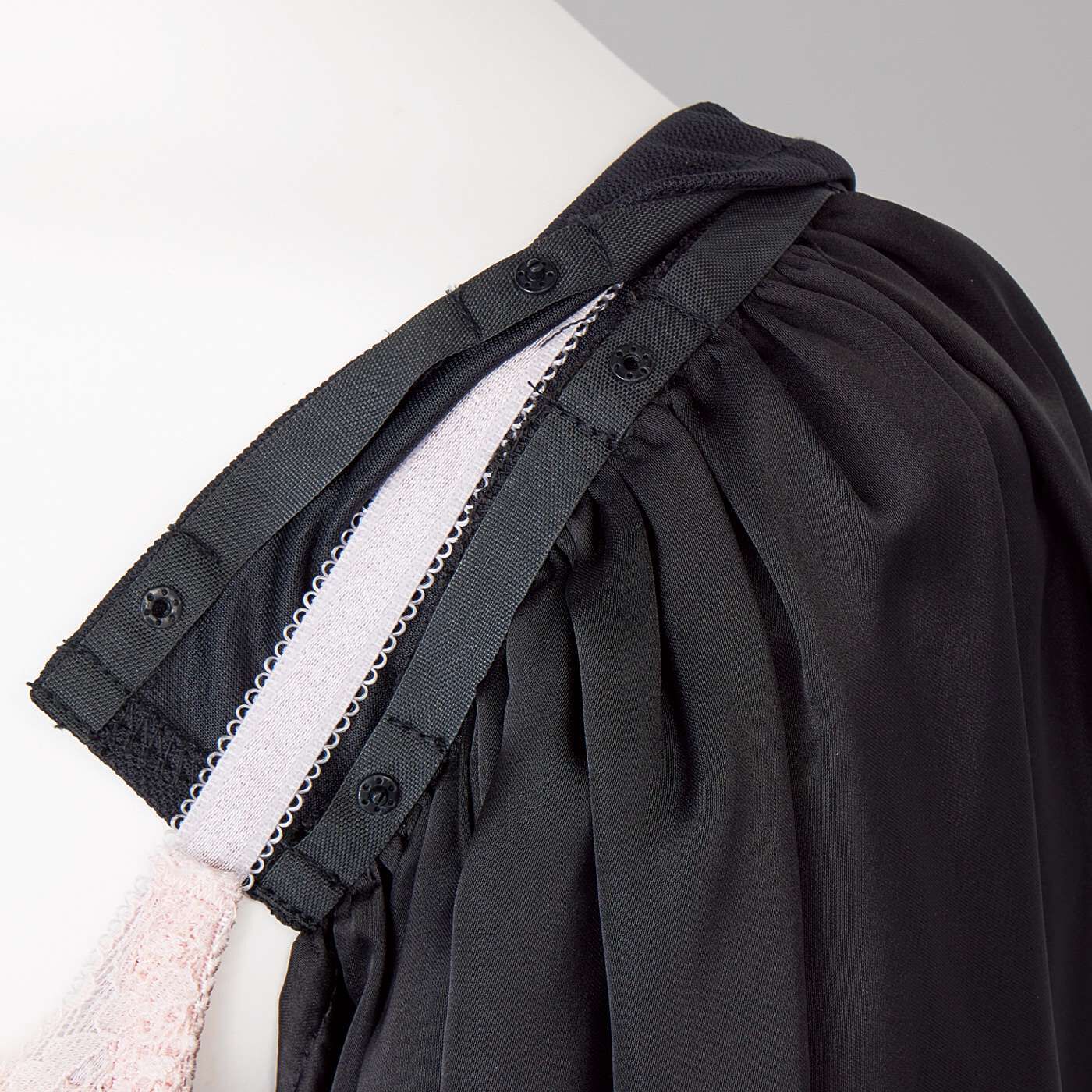 am&be|ａｍ＆ｂｅ ノースリーブが袖付きに変身！　手持ちの服が見違える付け袖〈黒レース〉の会