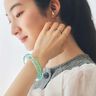 氷の彫刻みたいクリアバングル