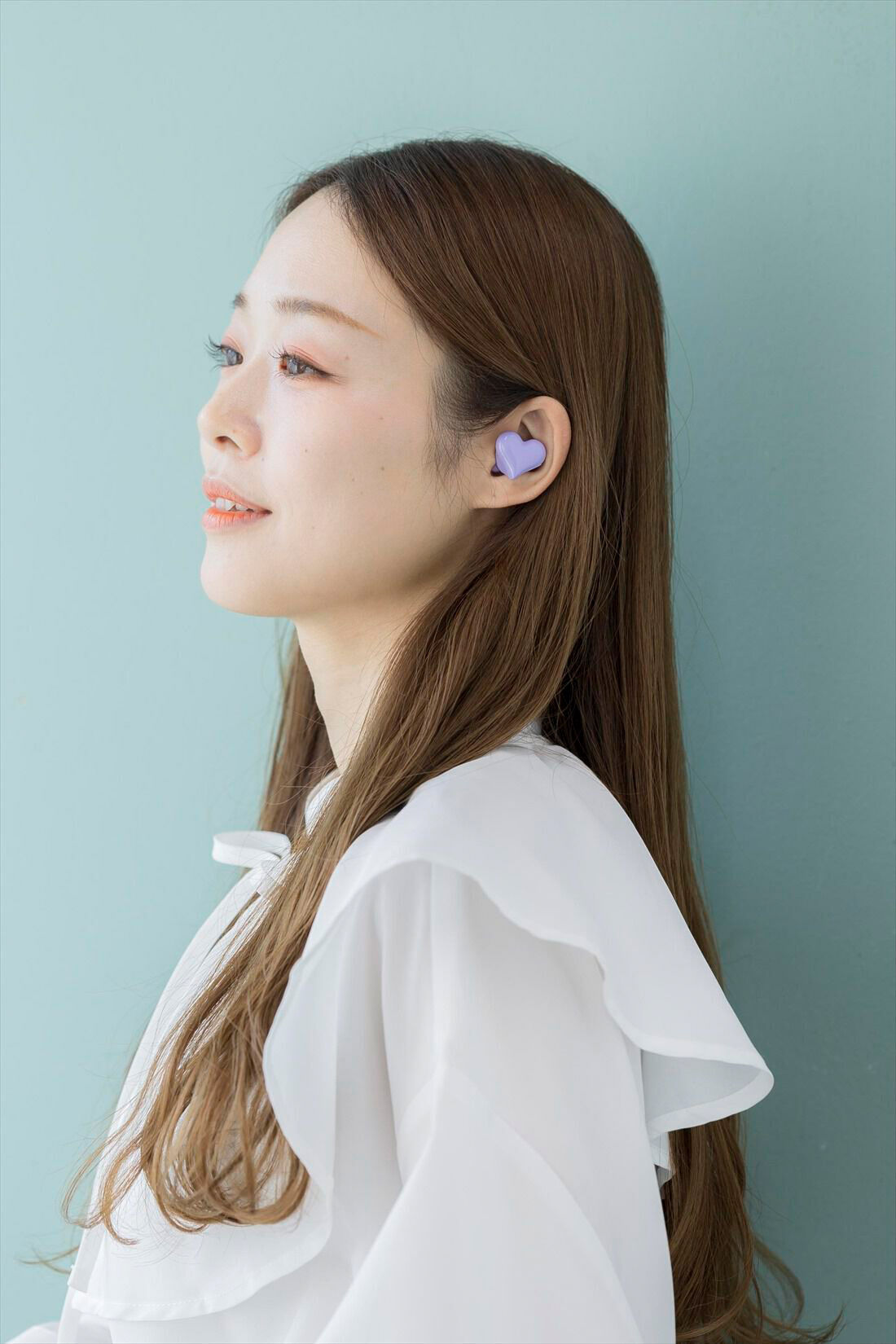 OSYAIRO|HeartBudsイヤホン〈パープル〉＆チャージャー〈レッド〉セット