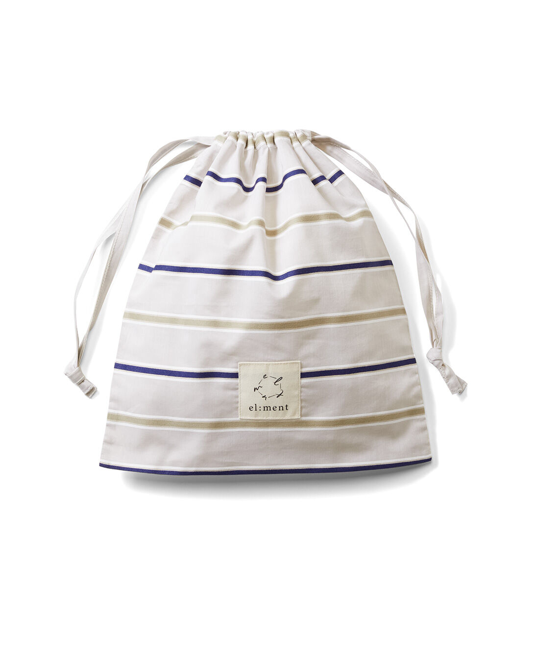 el:ment［エルメント］|el：ment 眠っていた播州織に平和の言葉をのせたオーガニックコットンTシャツ〈きんちゃく付き〉 by LOVE＆PEACE PROJECT