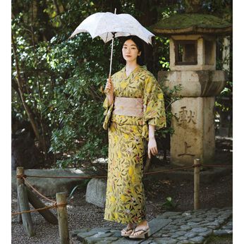 el:ment | el:ment×atelier Morrisコットン100％浴衣〈Fruit〉