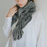 播州織コットン起毛のびやかシャーリングストール