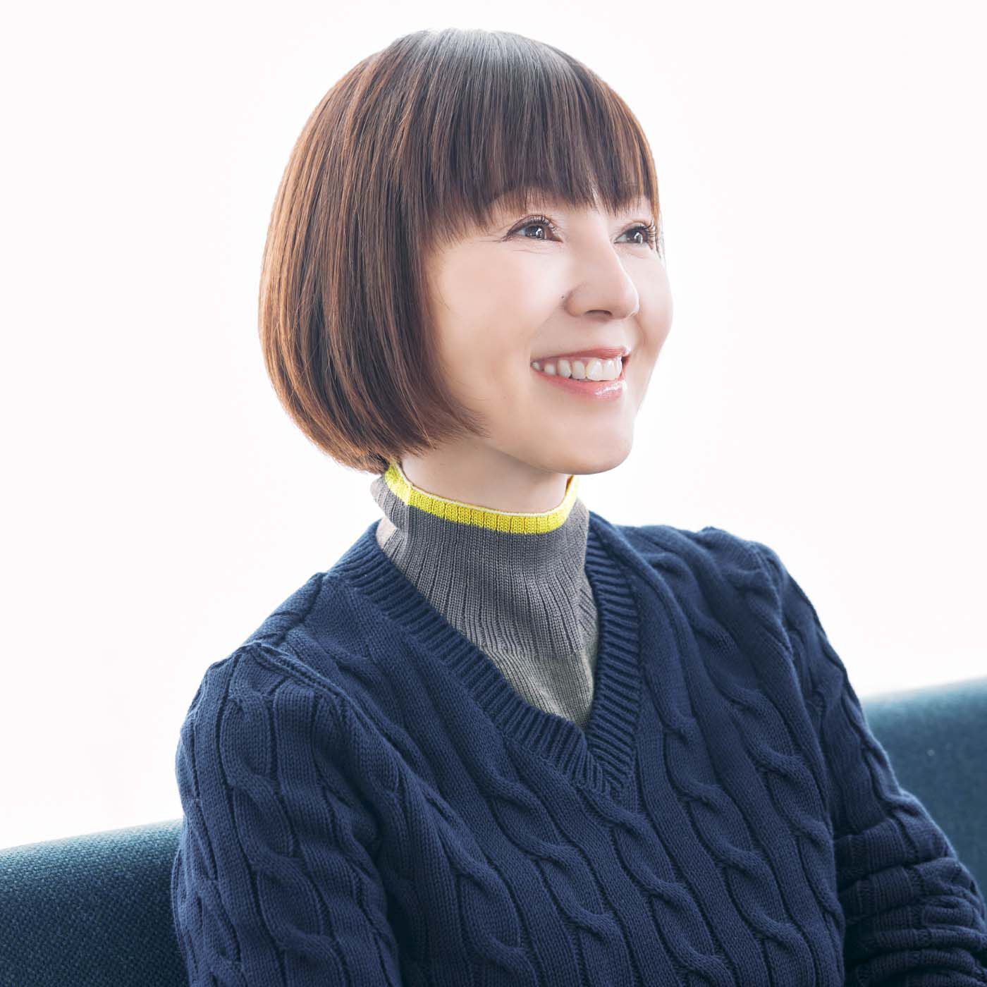 el:ment|大人の女史会×el:ment　首もとシルクたっぷり 好印象カラーの付けハイネックの会