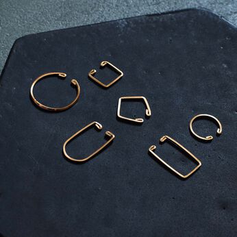 el:ment［エルメント］ | 14金ゴールドフィルド イヤカフ