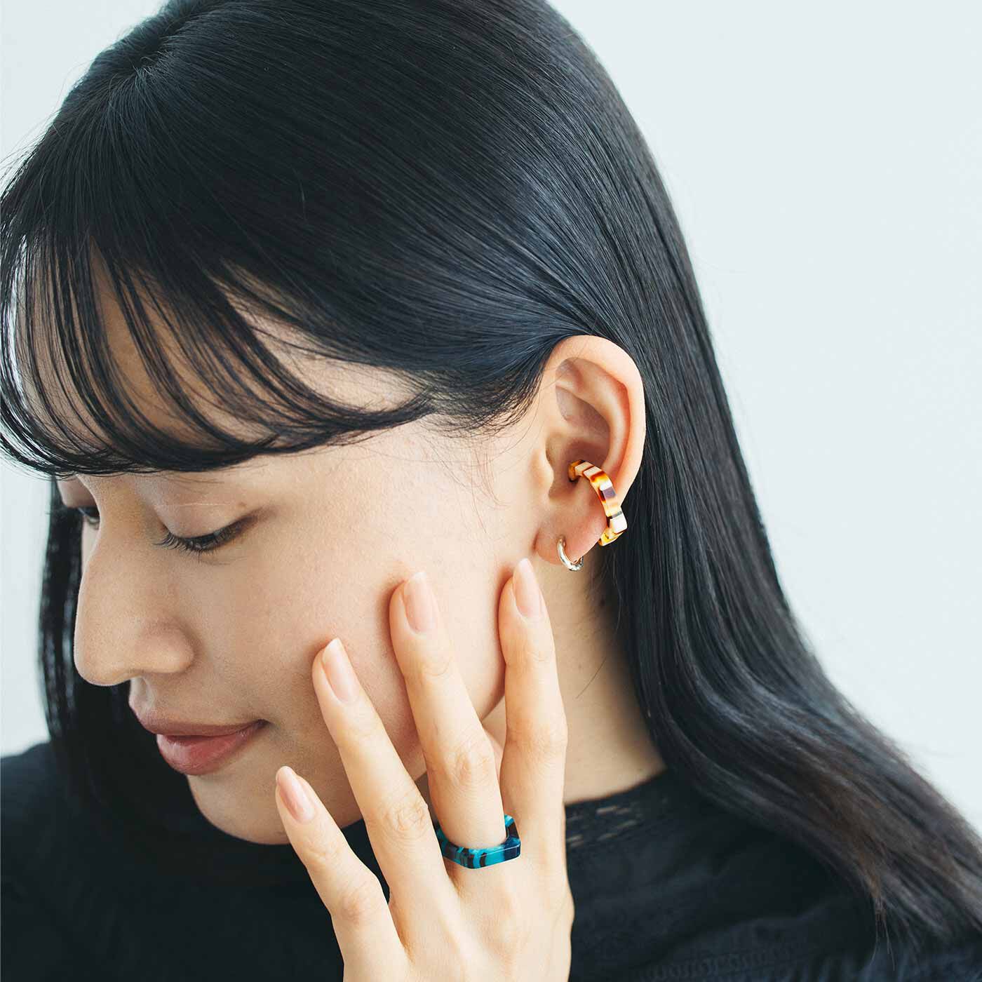 el:ment|el：ment×KISSO 福井・鯖江の眼鏡技術生まれ 軽やかなイヤカフにもなるリングの会